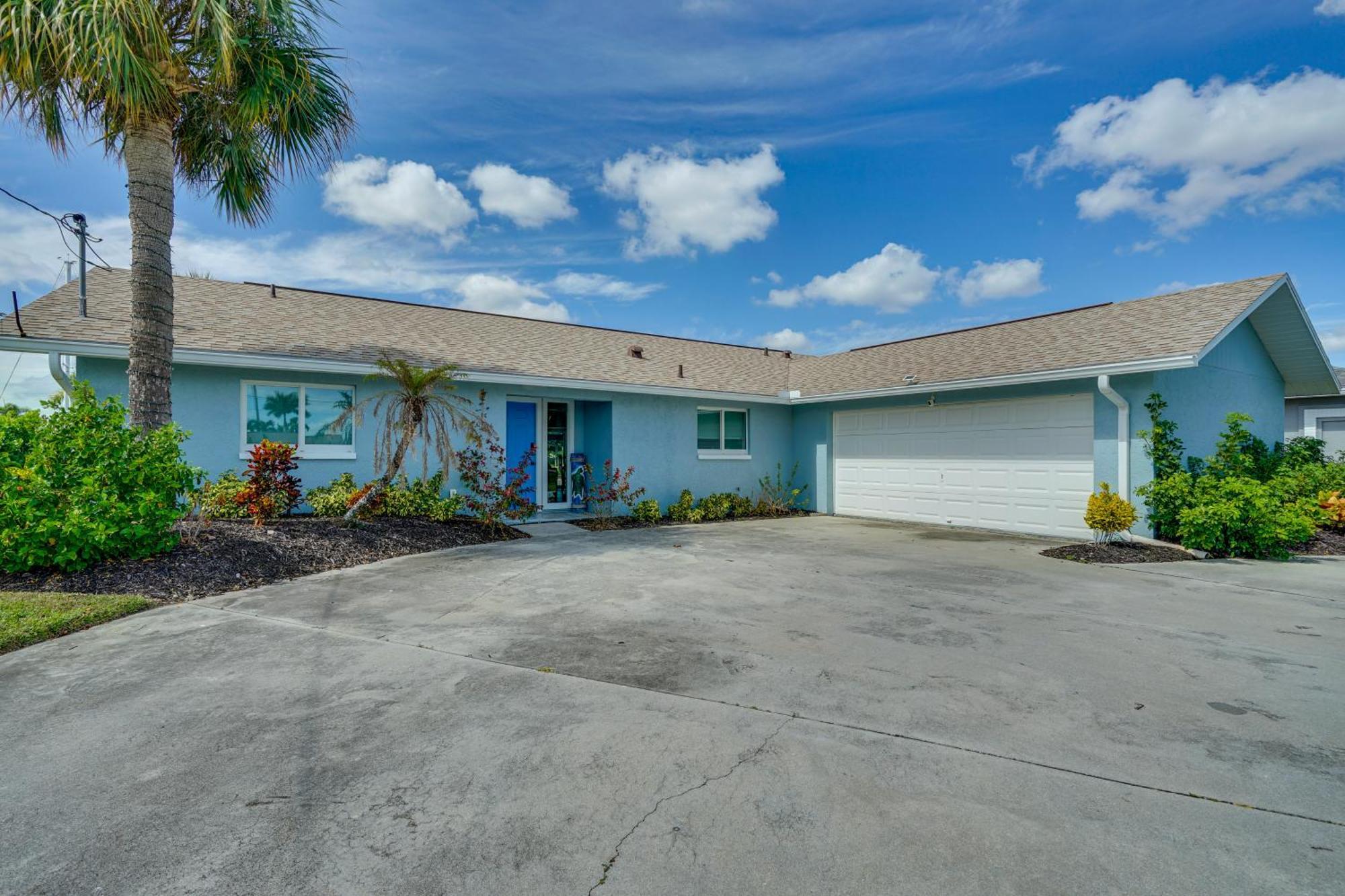 Beachy Cape Coral Home - Swim, Fish, Boat! Luaran gambar